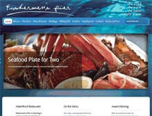 Tablet Screenshot of fishermenspier.com.au